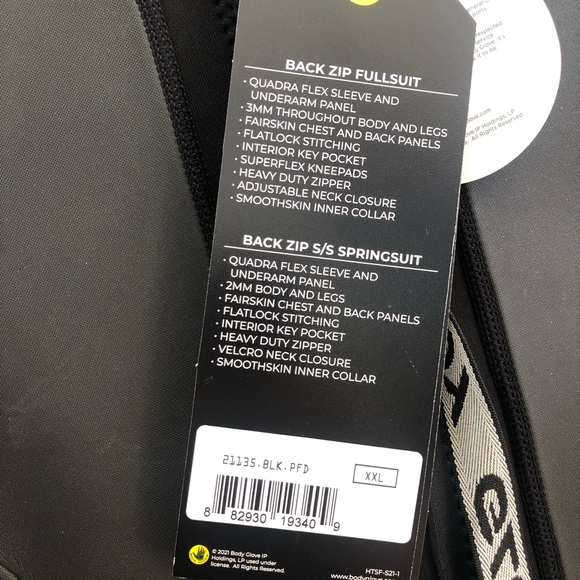 Men’s Body Glove XXL full wetsuit - Picture 4 of 7